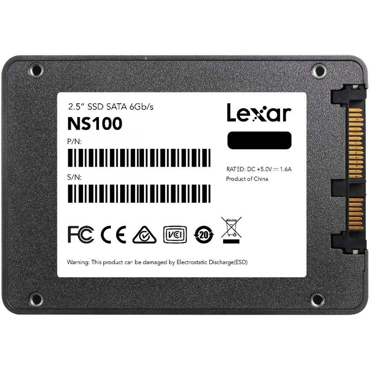 اس اس دی اینترنال لکسار NS100 ظرفیت 128 گیگابایت