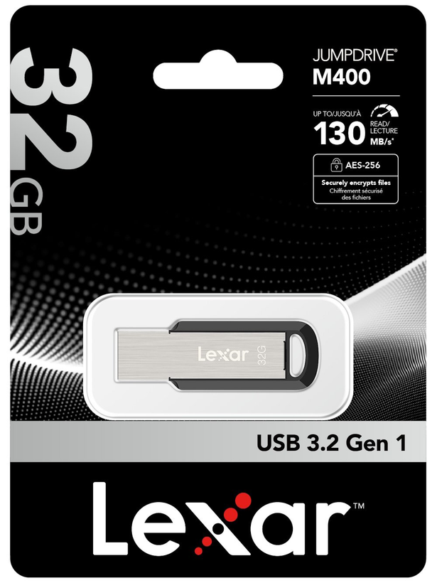 فلش مموری لکسار USB 3.2 Gen1 M400 ظرفیت 32 گیگابایت