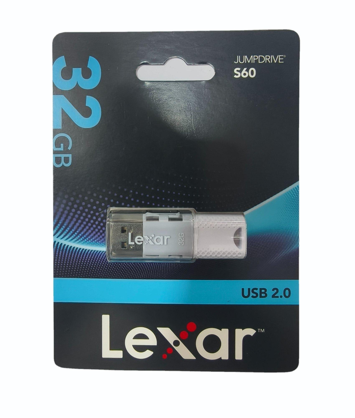 فلش مموری لکسار USB 2.0 S60 ظرفیت 32 گیگابایت