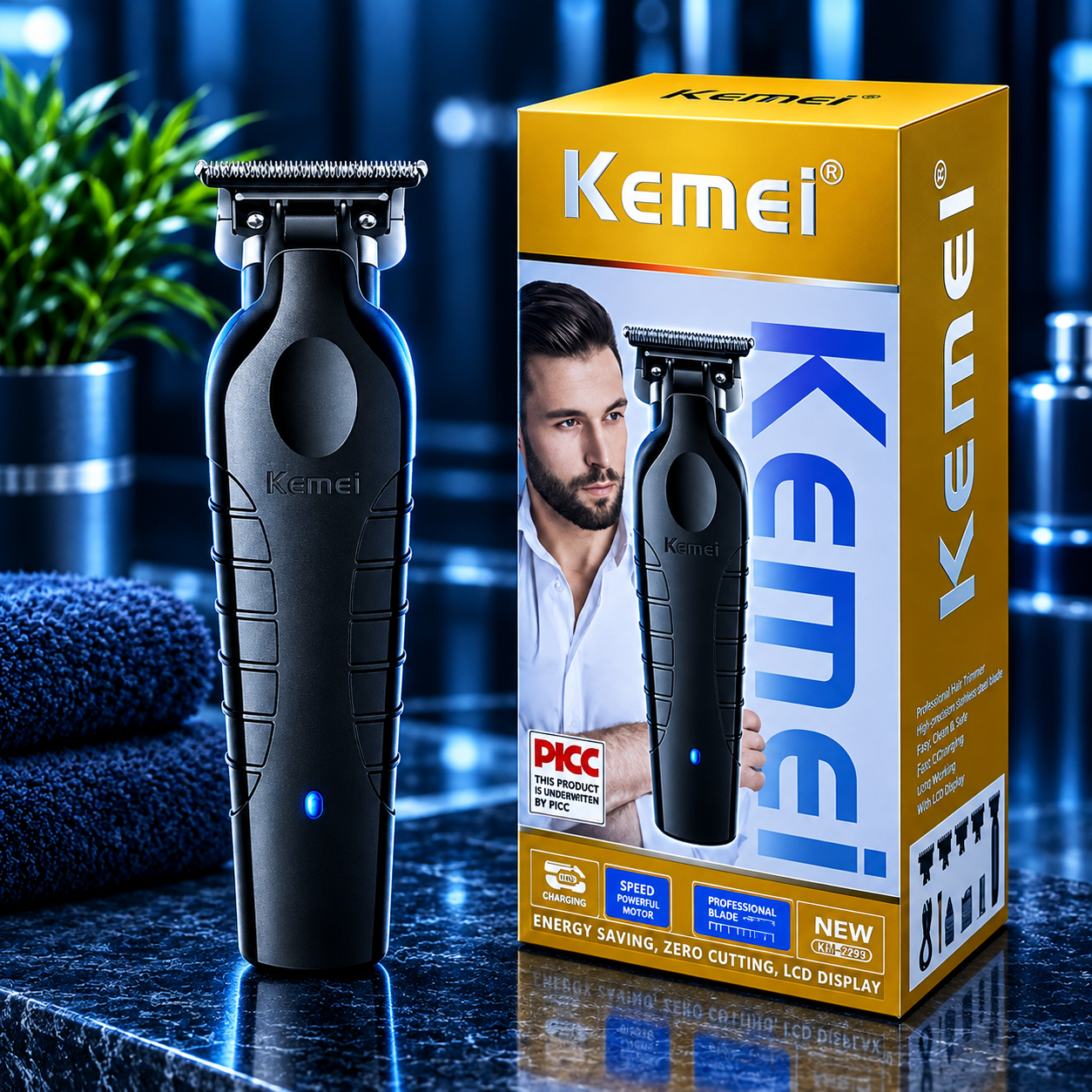 ماشین اصلاح و ریش تراش Kemei KM-2299