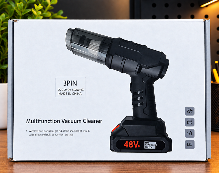 جارو شارژی مکس مدل MAX 48W ظرفیت ۴۸ وات - اورجینال