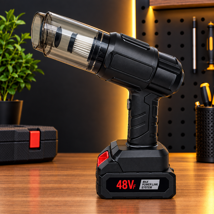 جارو شارژی مکس مدل MAX 48W ظرفیت ۴۸ وات - اورجینال